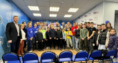 Победитель серии ММА Сергей Дьяконов провел встречу с воспитанниками спортивных школ области