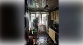 В Ковровском районе Владимирской области на пожаре в квартире пострадал человек