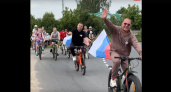 Во Владимире в День России прошел традиционный велопробег "Наследники Победы"