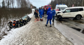 В Суздальском районе столкнулись две легковушки, среди пострадавших - ребенок 