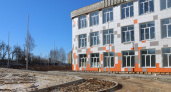 Новая школа в Веризино готова на 70%