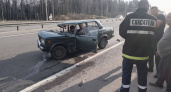 На южном объезде Владимира легковушка врезалась в большегруз и перевернулась 