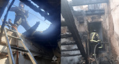 Во Владимирской области пожар уничтожил многоквартирный жилой дом 