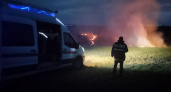 Спасатели потушили ландшафтный пожар в Суздальском районе 