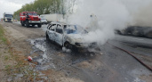 На трассе М-7 в Ковровском районе сгорел автомобиль