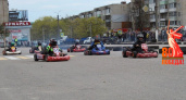 В Кольчугине межгородские соревнования юных картингистов посвятили юбилею Победы