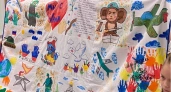 В Камешковском районе дошкольники подарили «Одеяло Победы» ветерану