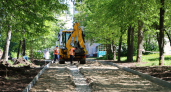 Во Владимире началось благоустройство бульвара Художника Иванова