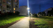 На бульваре на улице Соколова-Соколёнка установили энергоэффективные LED-фонари