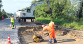 В Юрьев-Польском начался капитальный ремонт дороги на улице Луговой