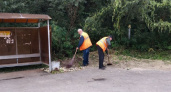 Сотрудники ЦУГД провели уборку городских территорий