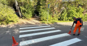 Во Владимире обновили дорожную разметку на трёх улицах города