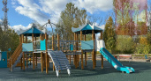 Современная игровая зона появилась в микрорайоне «Катушка» Петушинского района