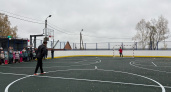 В деревне Лаврово открылась современная спортивная площадка