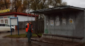 Уборка продолжается в отдаленных районах Владимира