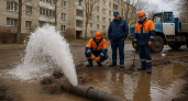 В микрорайоне Юрьевец произошла авария на водопроводе