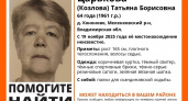 Жителей попросили о помощи в поисках пенсионерки из Меленковского района