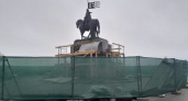 Подрядчик сорвал сроки ремонта скульптуры «Князь Владимир» в областном центре