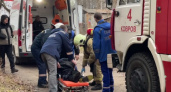 Ковровские пожарные спасли мужчину без сознания в горящем доме