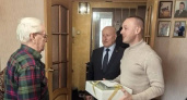 Жителя Владимира поздравили с 95-летием