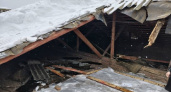 В Карабанове снег проломил крышу пятиэтажки