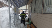 Карабановские спасатели вызволили женщину из снежной ловушки