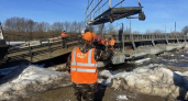 В Вязниковском районе понтонный мост перевели в пешеходный режим до ледохода