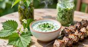Сныть не бросаю в компост, а готовлю из нее отличную закуску для шашлыка