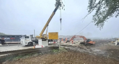 Во Владимире продолжают строить новую дорогу от Гастелло до Куйбышева