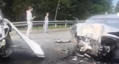В Камешковском районе двух водителей увезли в больницу после ДТП