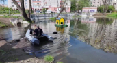 Утиные домики вернулись на пруд около улицы Комиссарова во Владимире