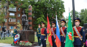 Во Владимире торжественно открыли памятник пограничникам в сквере на улице Горького