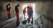 Под Черным мостом во Владимире очистили ливневки