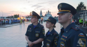 Сотрудники МЧС обеспечивают порядок на Летнем фестивале Дениса Мацуева в Суздале
