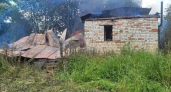 В Кольчугинском округе пожар уничтожил частный жилой дом