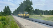 В Камешковском округе обновляют дорогу к музею Александра Бородина