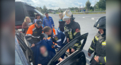 Под Владимиром спасатели вытащили травмированного водителя из искореженного авто