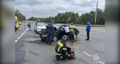 Спасатели деблокировали пострадавшего из авто после ДТП под Суздалем