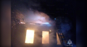 В Селивановском округе тушением крупного пожара в доме занимались 13 спасателей 