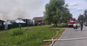 В Судогодском округе на пожаре погиб человек