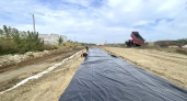 Во Владимире дорогу на улице Гастелло «нарядили» в геотекстиль и георешётку