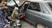 Спасателям Собинского округа пришлось извлекать из машины пострадавшего в ДТП
