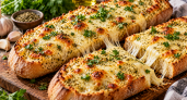 Чиабатту накрываю румяной «шубкой»: сырная вкуснятина к супу, салату или просто так — проще пиццы, ароматнее гренок