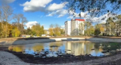 Во Владимире продолжается благоустройство Соловьиного пруда