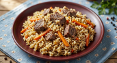 Хватит готовить плов в казане, получите тушёную кашу с мясом: сыплю всё в пакет и засекаю время - всегда выходит ароматным и рассыпчатым