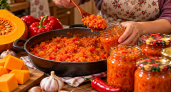 Нарезаю тыкву кубиками и добавляю перец: готовлю насыщенную аджику на зиму — съедаем каждую банку до донышка