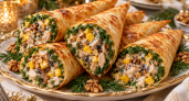 Вместо надоевших бутербродов и нарезок: наполняю лаваши-конусы вкусной начинкой — нежная закуска на любой стол