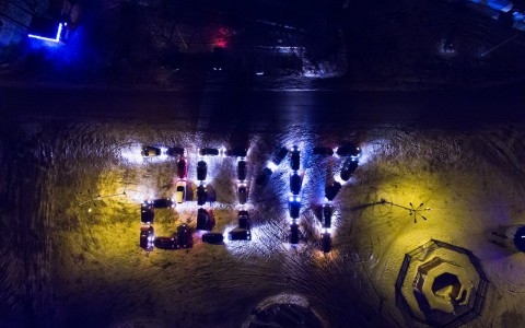 В Вязниках прошел Новогодний Флешмоб (фото, видео)