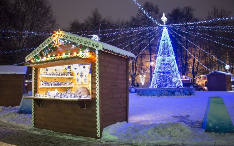 Рождественская ярмарка возобновила свою работу во Владимире