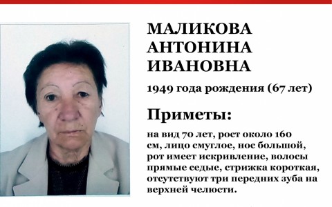 Во Владимирской области пропала пенсионерка